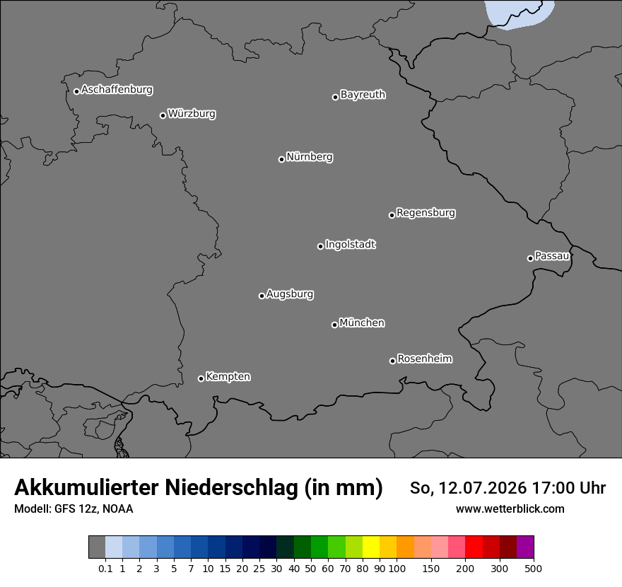 Modellkarte GFS – tot_prec – by