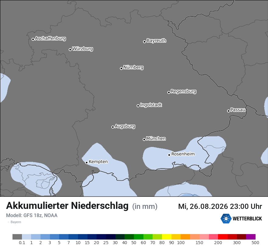 Modellkarte GFS – tot_prec – by