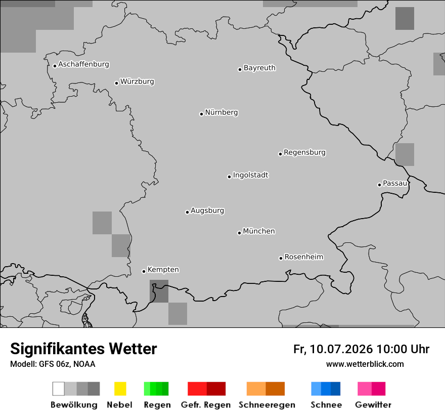 Modellkarte GFS – ww – by
