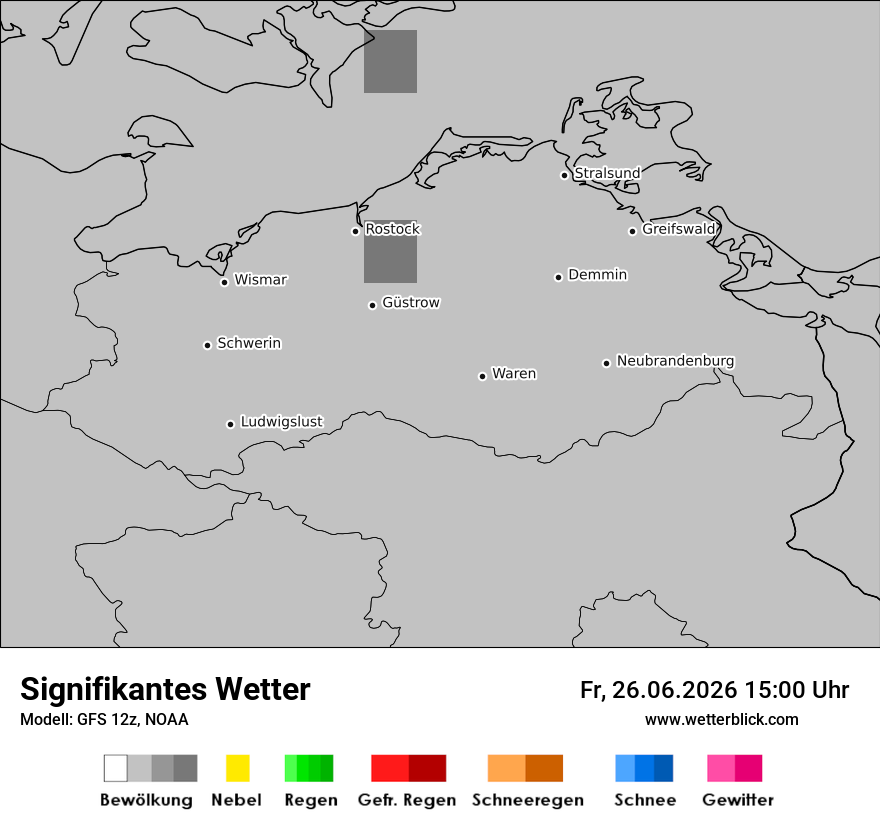 Modellkarte GFS – ww – mv