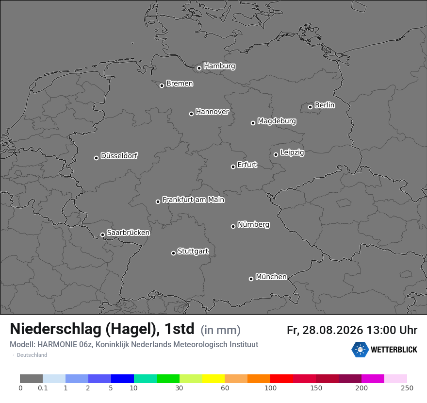 Modellkarte HARMONIE – prg_gsp – deutschland