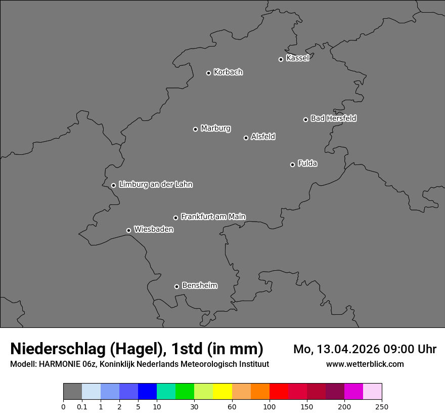 Modellkarte HARMONIE – prg_gsp – he