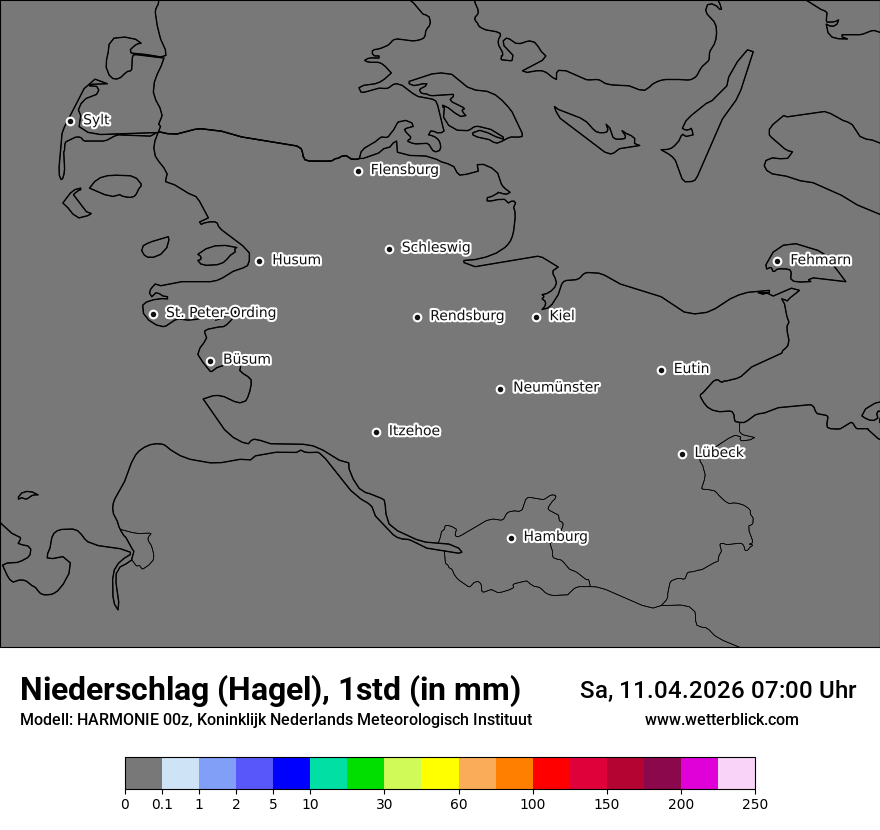 Modellkarte HARMONIE – prg_gsp – sh