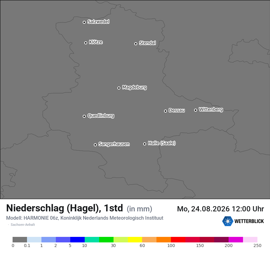 Modellkarte HARMONIE – prg_gsp – st