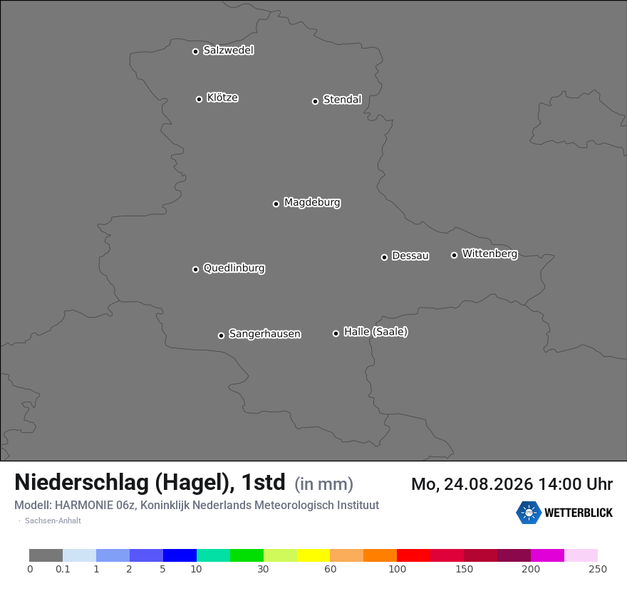 Modellkarte HARMONIE – prg_gsp – st