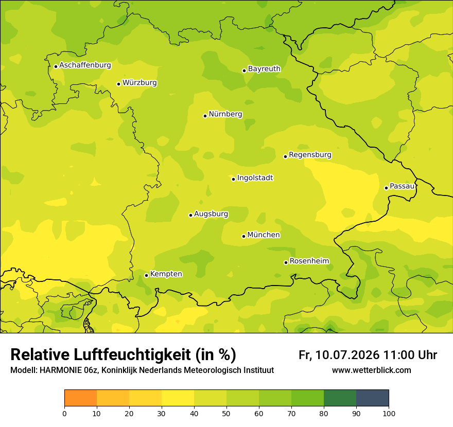 Modellkarte HARMONIE – relhum – by