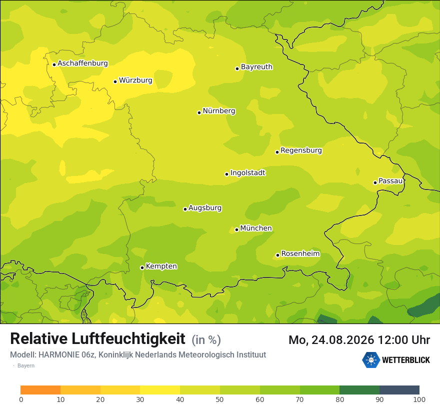 Modellkarte HARMONIE – relhum – by