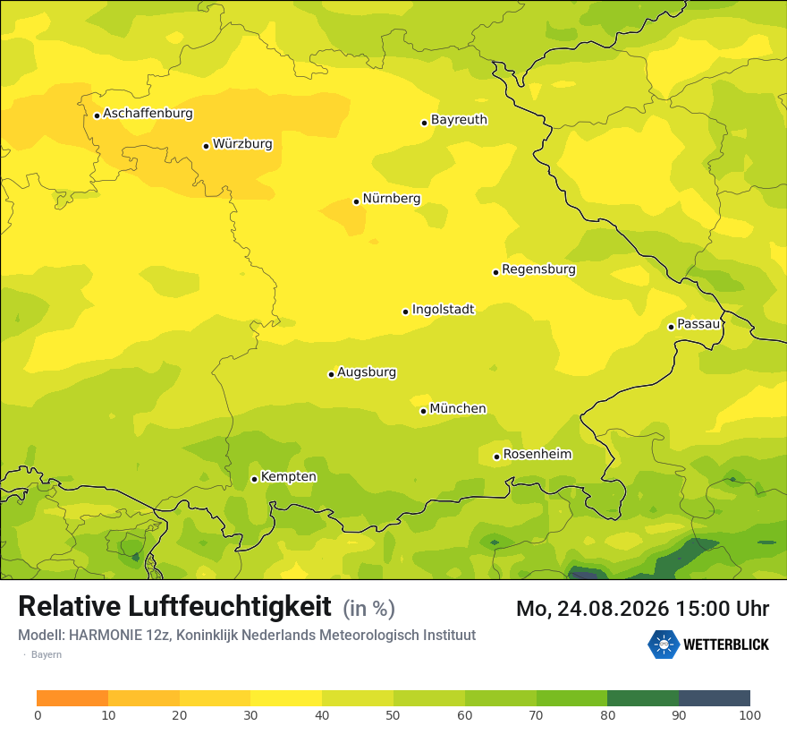 Modellkarte HARMONIE – relhum – by