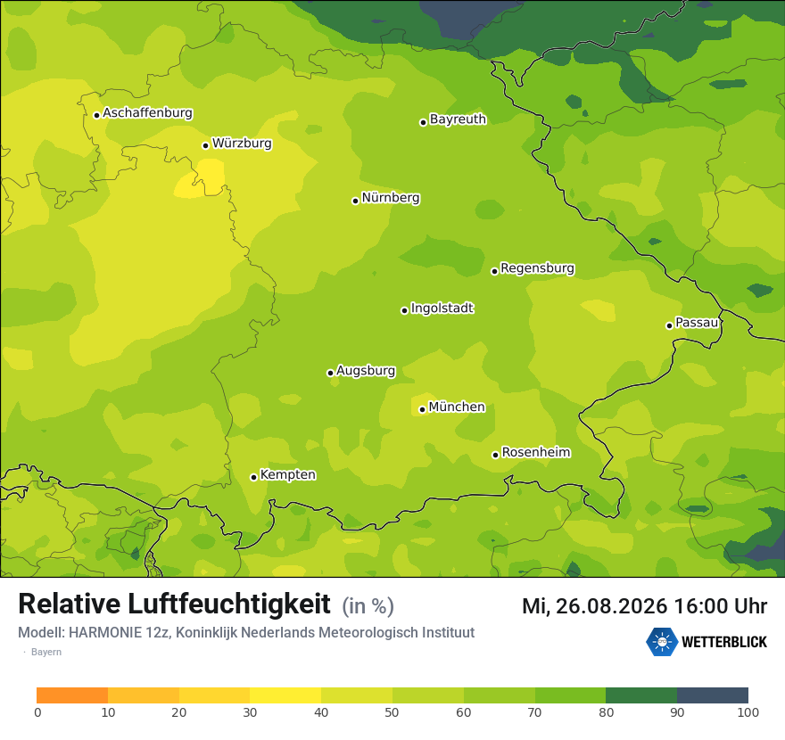 Modellkarte HARMONIE – relhum – by