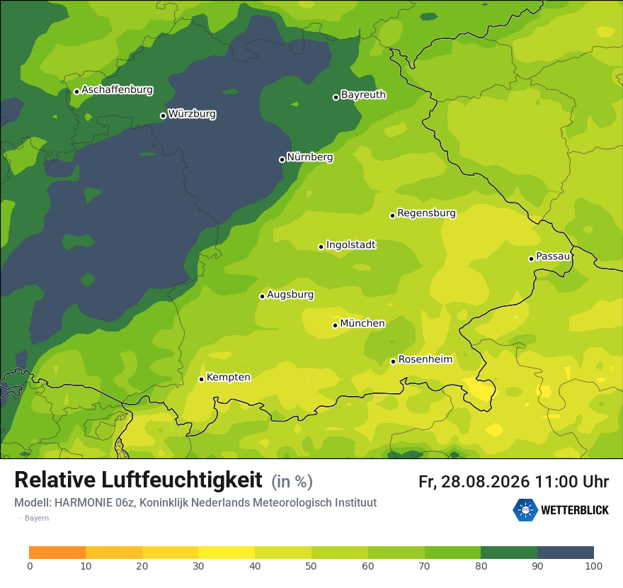 Modellkarte HARMONIE – relhum – by