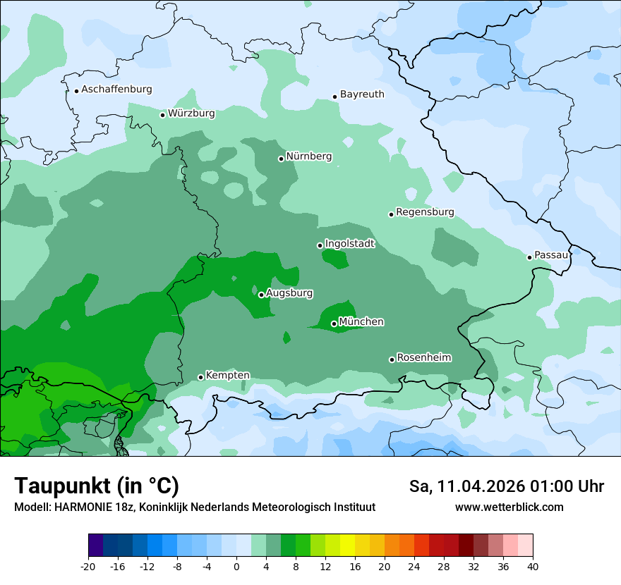 Modellkarte HARMONIE – td – by