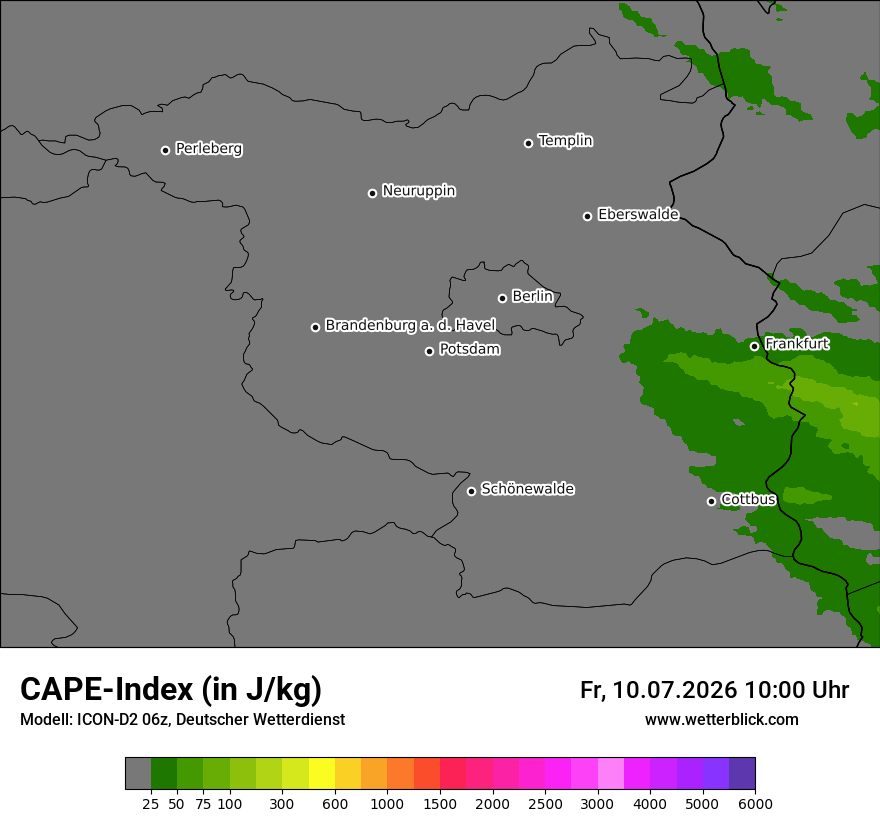 Modellkarte ICON-D2 – cape – bb