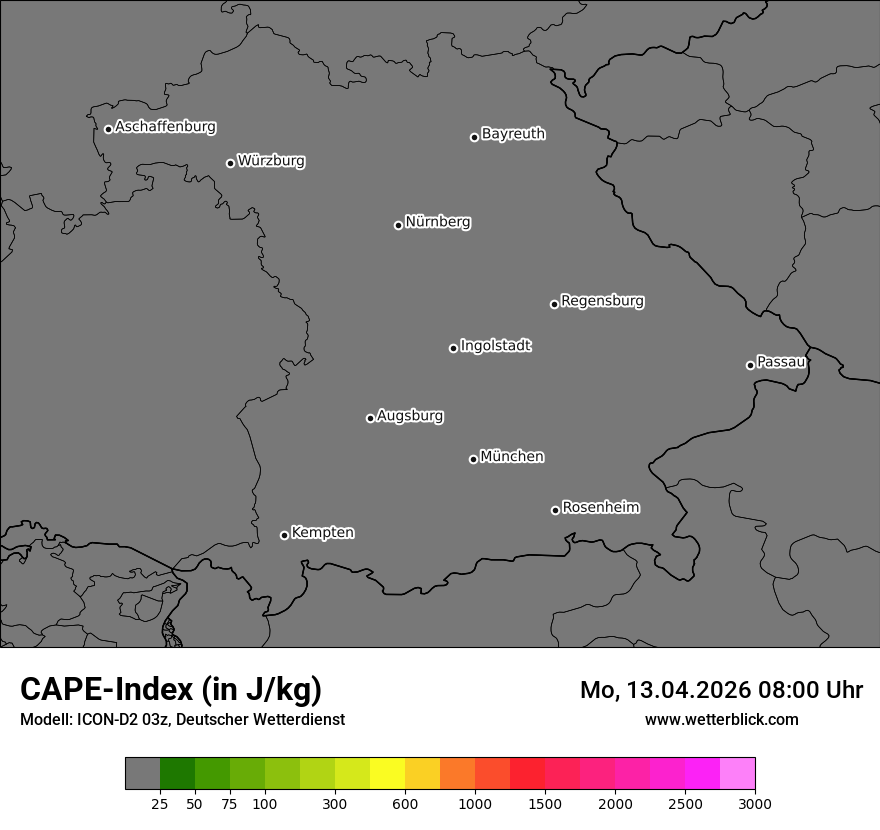 Modellkarte ICON-D2 – cape – by