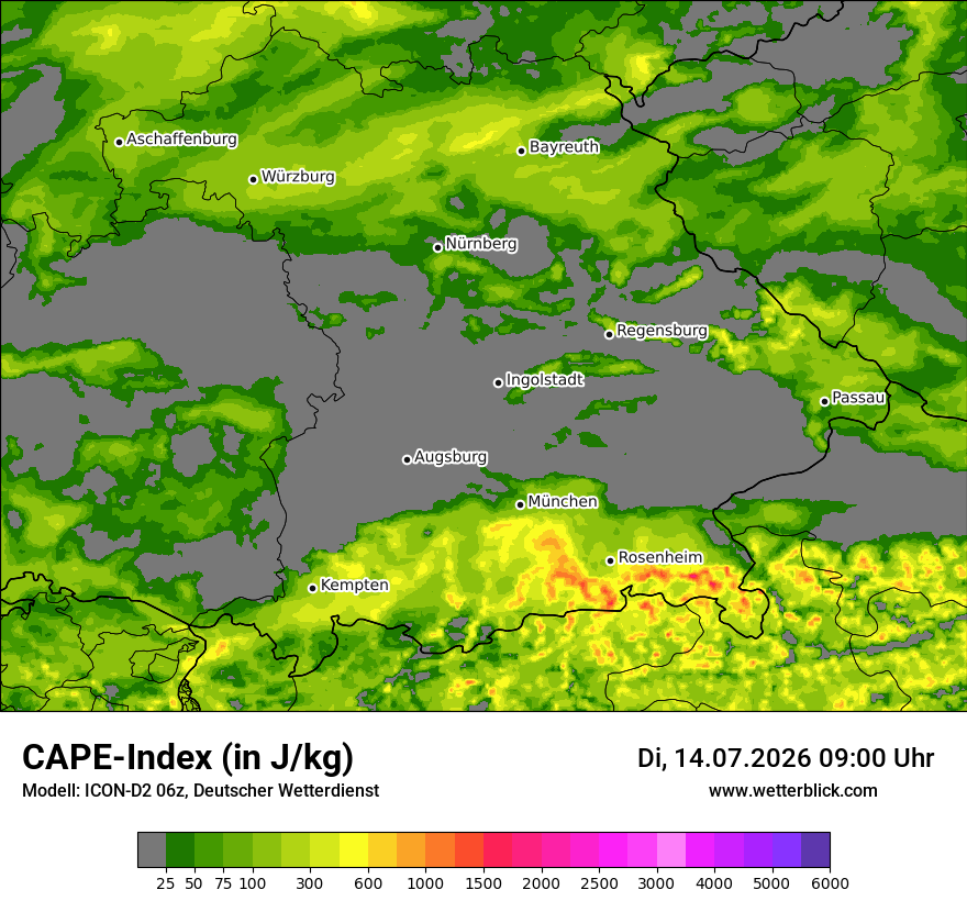 Modellkarte ICON-D2 – cape – by