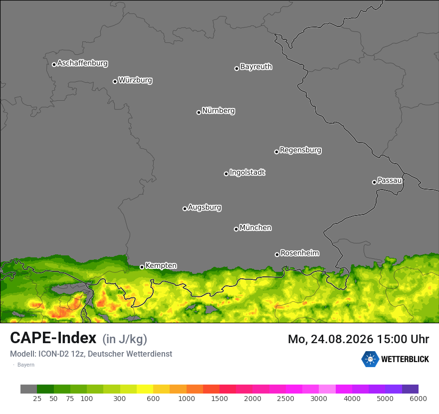 Modellkarte ICON-D2 – cape – by