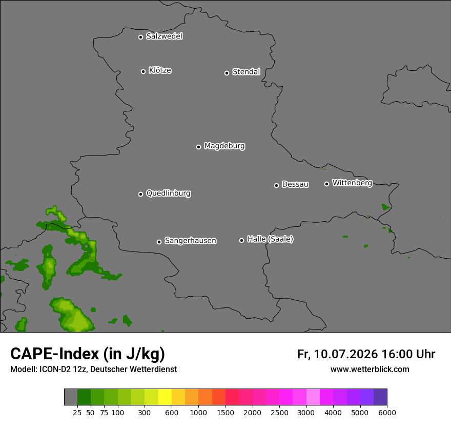 Modellkarte ICON-D2 – cape – st