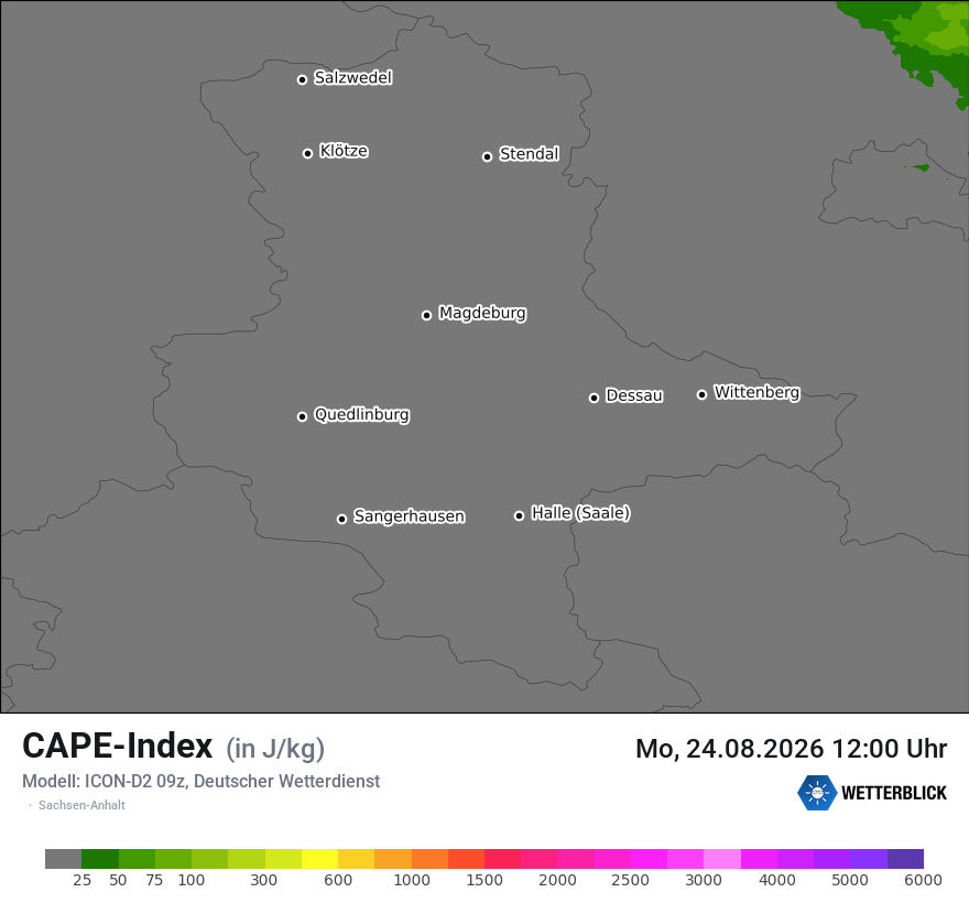 Modellkarte ICON-D2 – cape – st