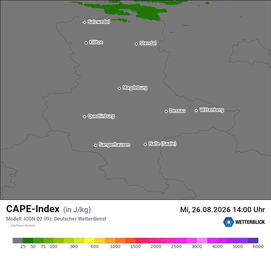 Modellkarte ICON-D2 – cape – st