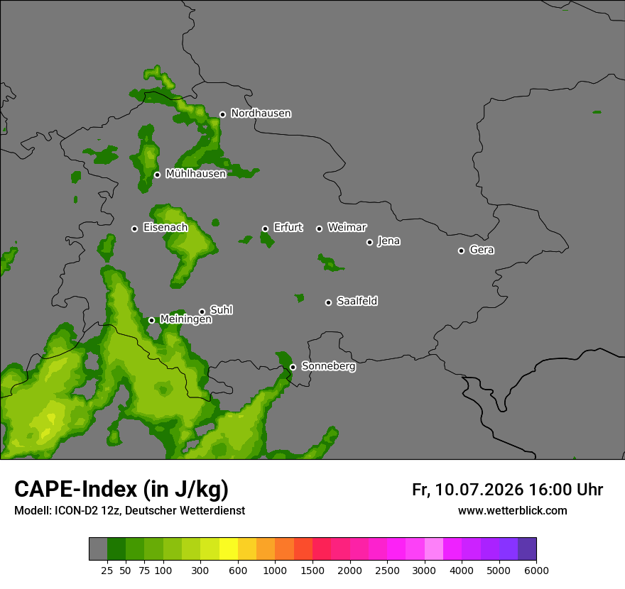 Modellkarte ICON-D2 – cape – th