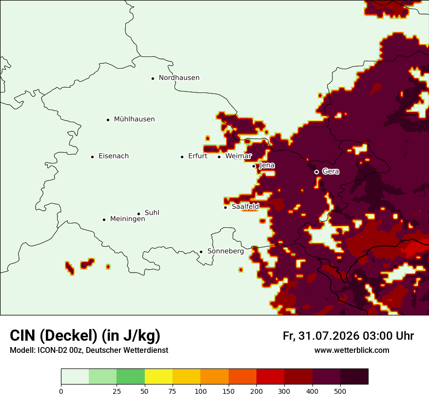 Modellkarte ICON-D2 – cin – th