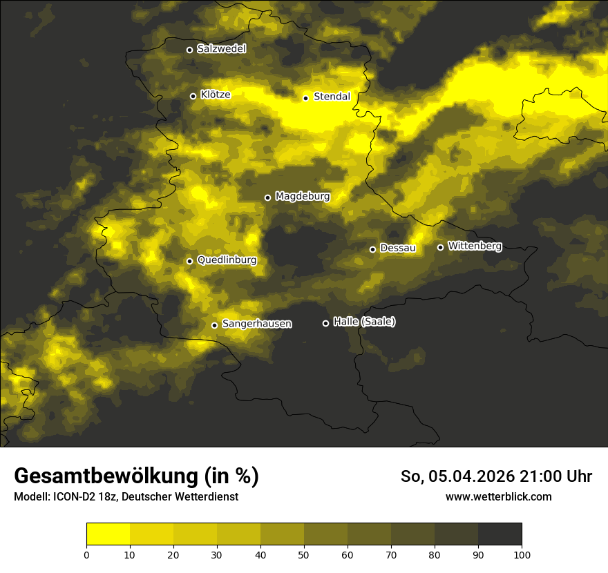 Modellkarte ICON-D2 – clct – st