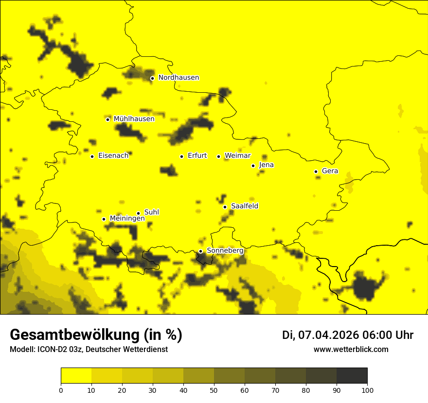 Modellkarte ICON-D2 – clct – th