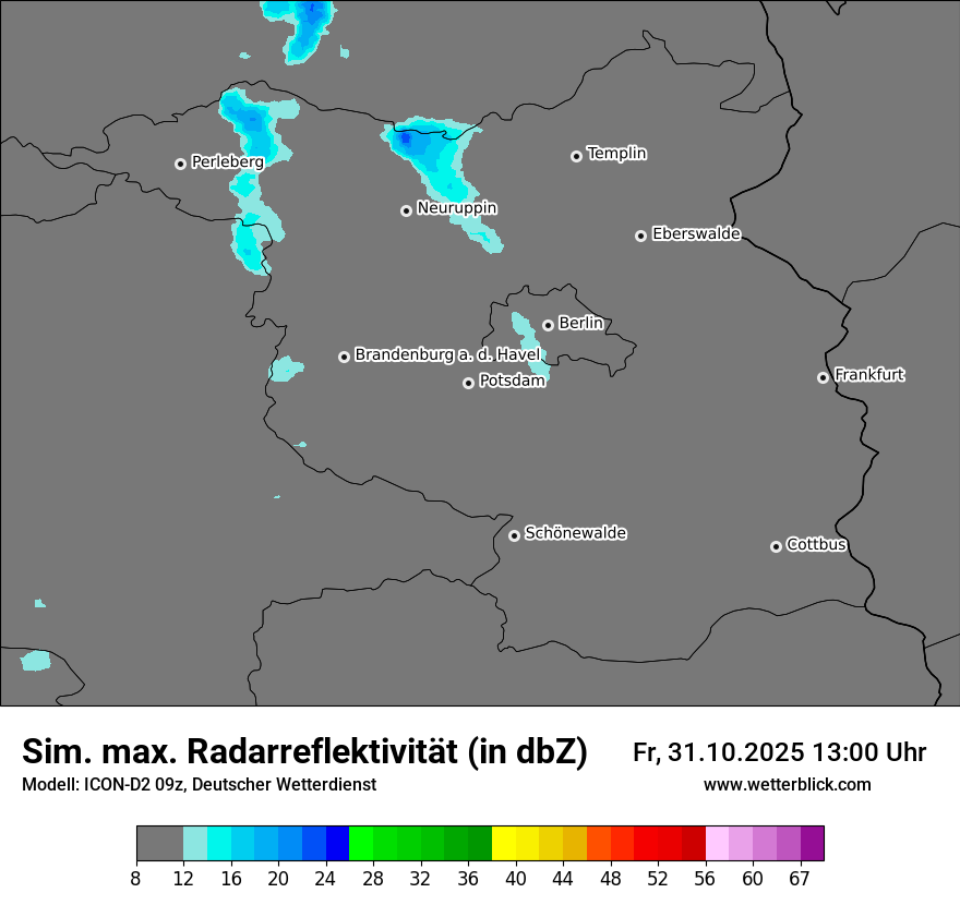 Modellkarten Simuliertes Radarbild Modellkarten Simuliertes Radarbild