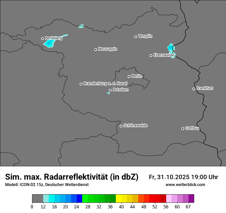 Modellkarten Simuliertes Radarbild Modellkarten Simuliertes Radarbild