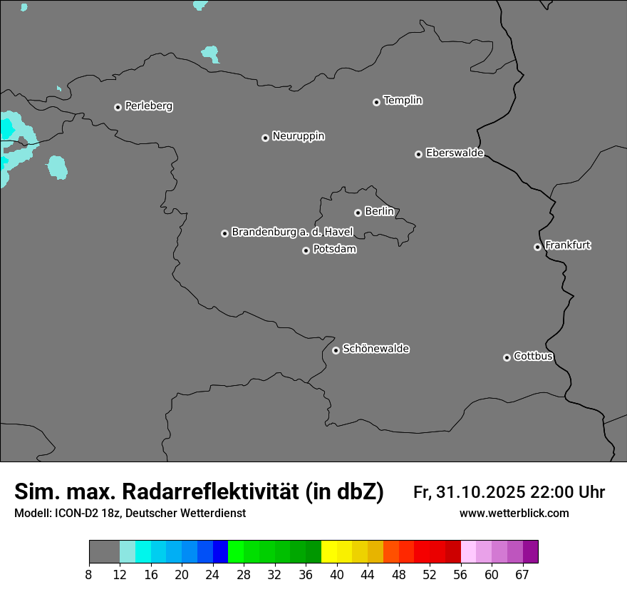 Modellkarten Simuliertes Radarbild Modellkarten Simuliertes Radarbild