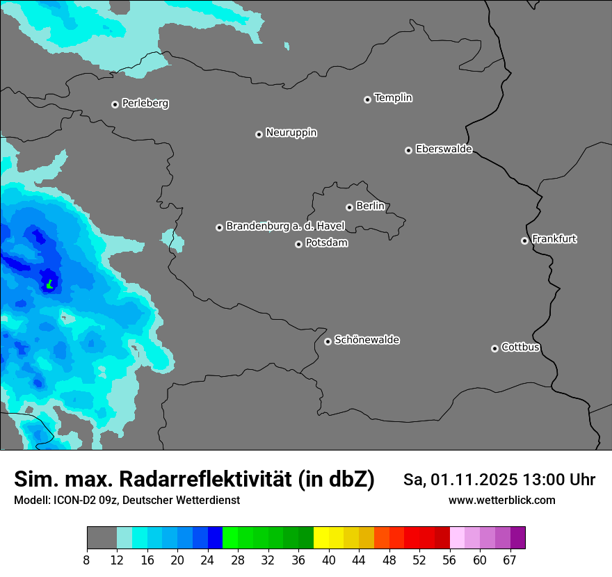 Modellkarten Simuliertes Radarbild Modellkarten Simuliertes Radarbild