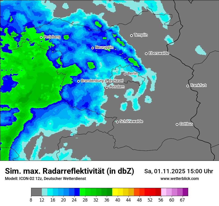 Modellkarten Simuliertes Radarbild Modellkarten Simuliertes Radarbild