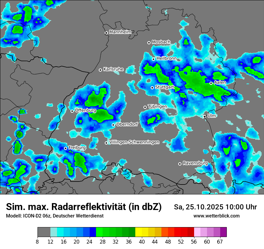 Modellkarten Simuliertes Radarbild Modellkarten Simuliertes Radarbild