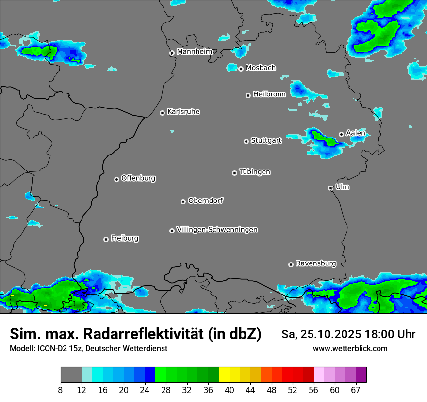 Modellkarten Simuliertes Radarbild Modellkarten Simuliertes Radarbild