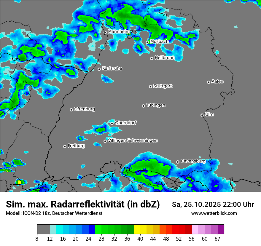 Modellkarten Simuliertes Radarbild Modellkarten Simuliertes Radarbild