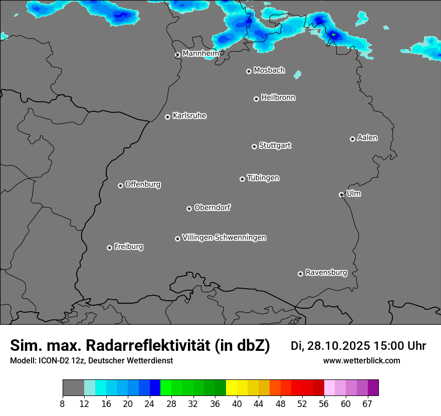 Modellkarten Simuliertes Radarbild Modellkarten Simuliertes Radarbild