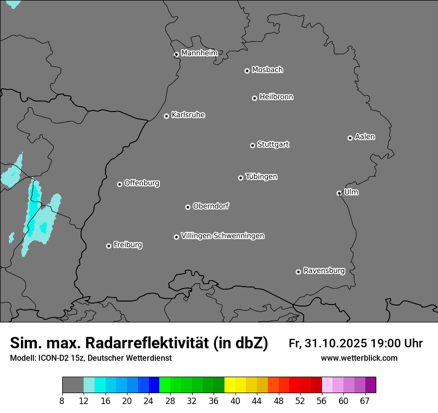 Modellkarten Simuliertes Radarbild Modellkarten Simuliertes Radarbild