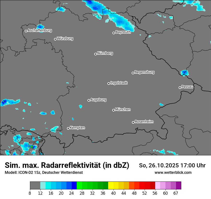 Modellkarten Simuliertes Radarbild Modellkarten Simuliertes Radarbild