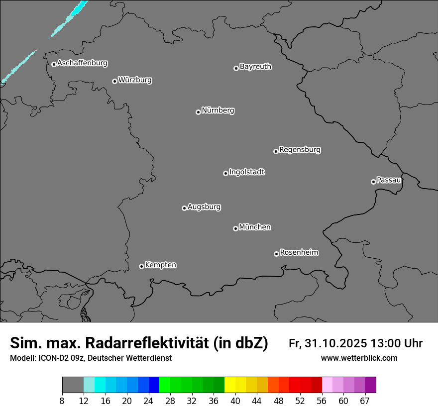 Modellkarten Simuliertes Radarbild Modellkarten Simuliertes Radarbild