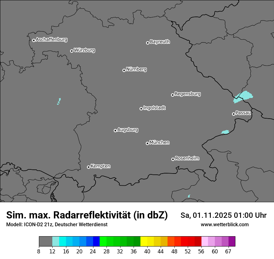 Modellkarten Simuliertes Radarbild Modellkarten Simuliertes Radarbild