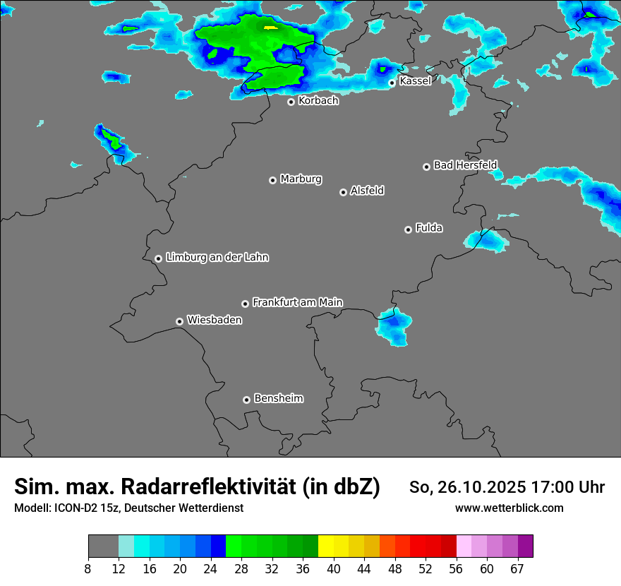 Modellkarten Simuliertes Radarbild Modellkarten Simuliertes Radarbild