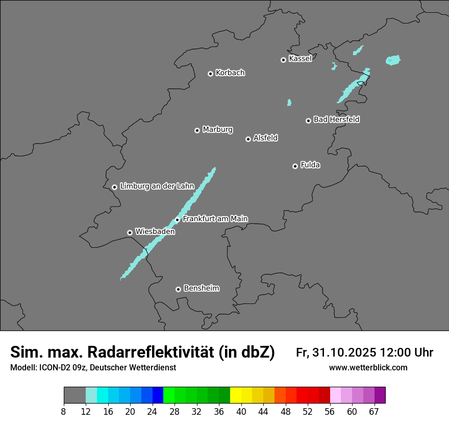 Modellkarten Simuliertes Radarbild Modellkarten Simuliertes Radarbild