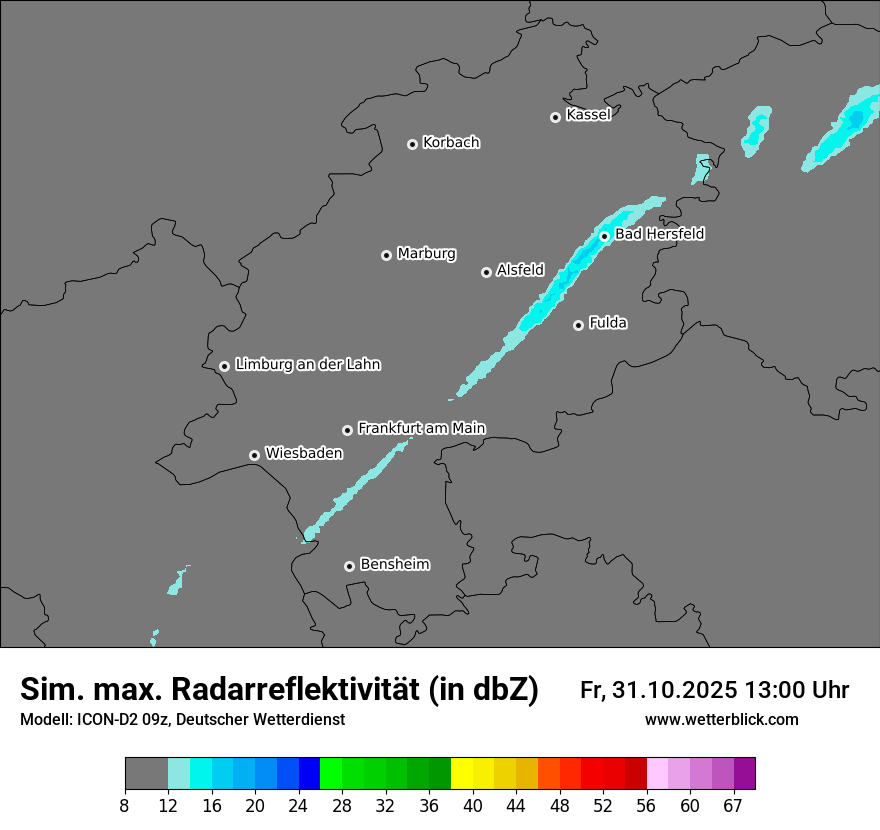 Modellkarten Simuliertes Radarbild Modellkarten Simuliertes Radarbild