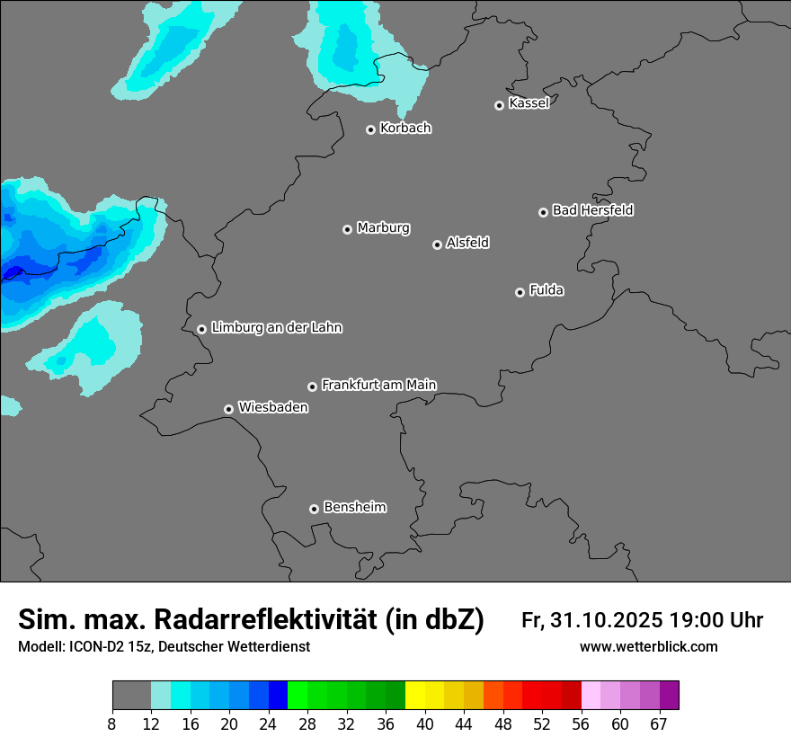 Modellkarten Simuliertes Radarbild Modellkarten Simuliertes Radarbild