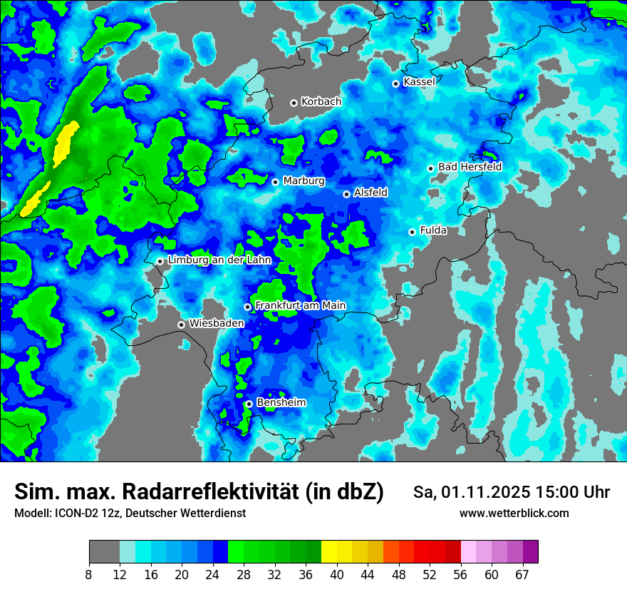 Modellkarten Simuliertes Radarbild Modellkarten Simuliertes Radarbild
