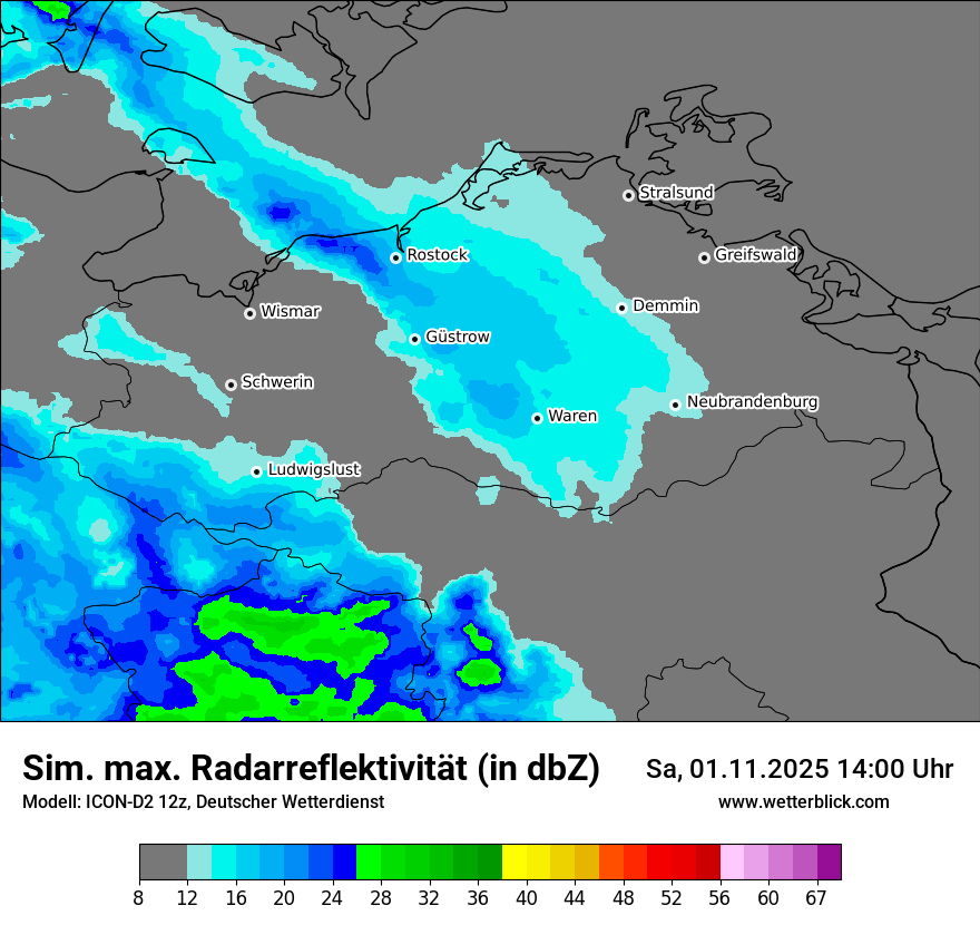 Modellkarten Simuliertes Radarbild Modellkarten Simuliertes Radarbild