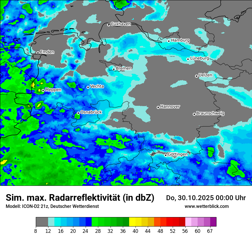 Modellkarten Simuliertes Radarbild Modellkarten Simuliertes Radarbild