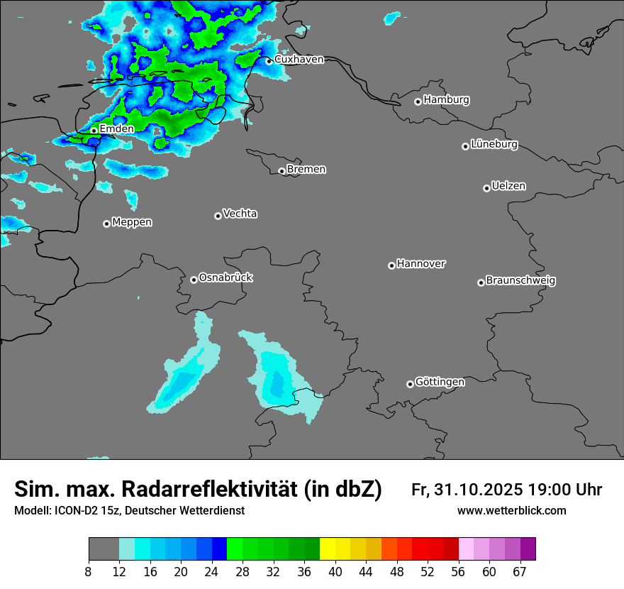 Modellkarten Simuliertes Radarbild Modellkarten Simuliertes Radarbild
