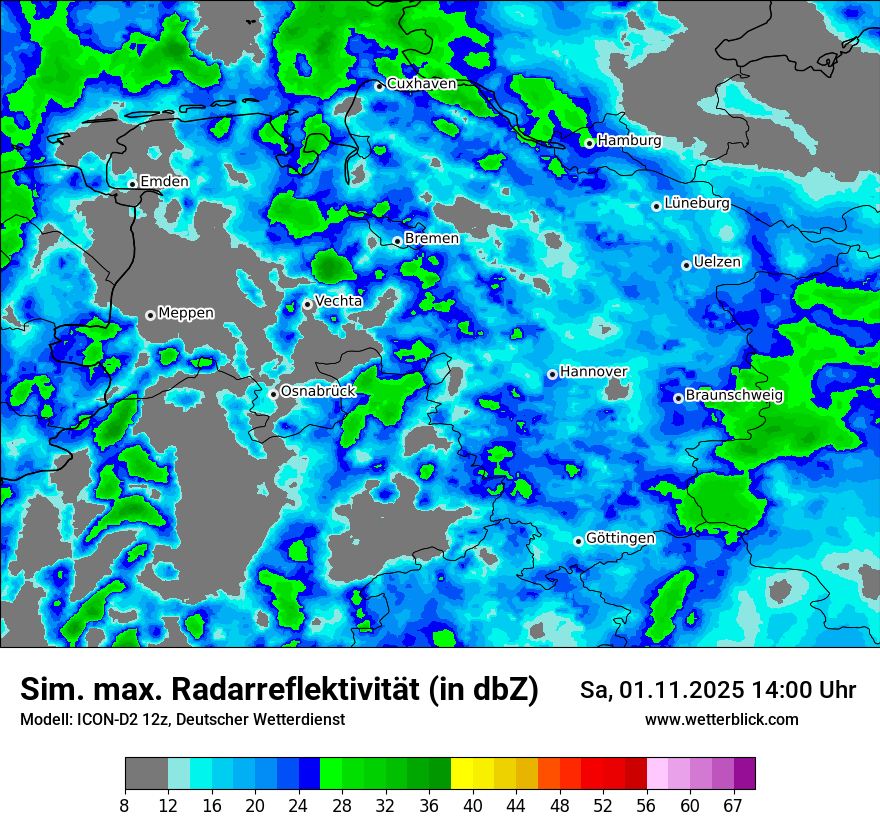 Modellkarten Simuliertes Radarbild Modellkarten Simuliertes Radarbild