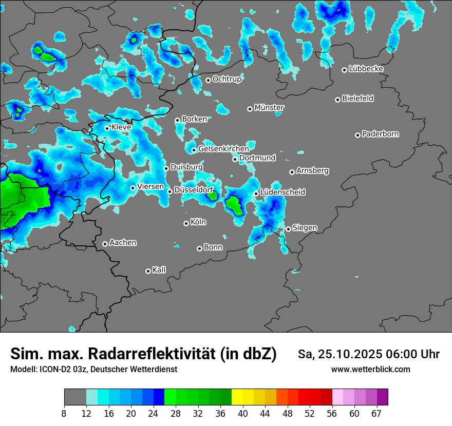 Modellkarten Simuliertes Radarbild Modellkarten Simuliertes Radarbild