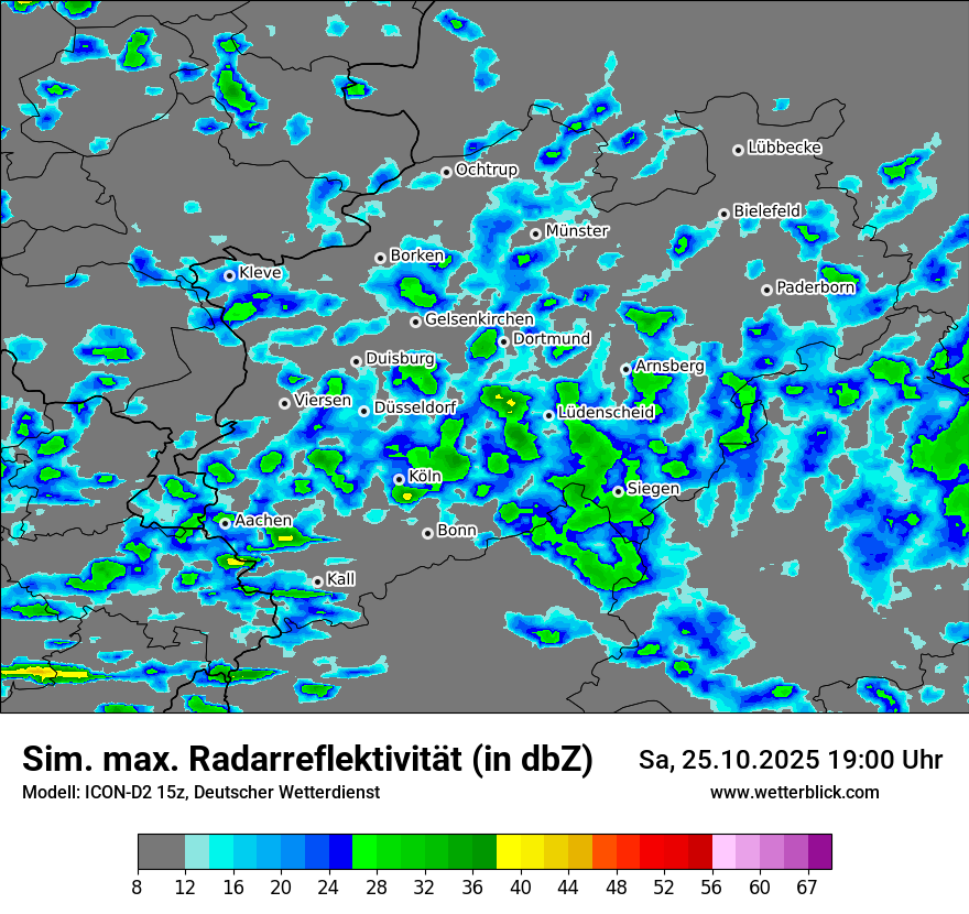 Modellkarten Simuliertes Radarbild Modellkarten Simuliertes Radarbild